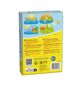 4 erste Puzzles – Tierkinder