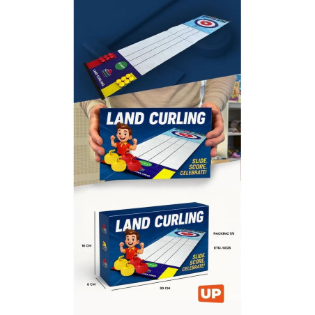 UP Land Curlingspiel im Karton