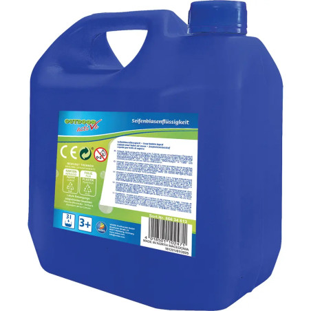 Outdoor active Seifenblasenflüssigkeit, 3 Liter Kanister