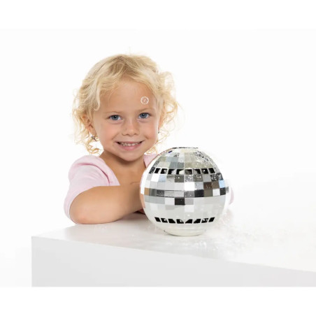 Outdoor active Seifenblasen-Diskokugel, inklusive 55 ml