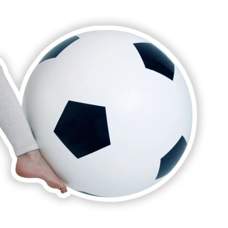 alldoro XXL-Fußball aufblasbar alldoro XXL-Fußball aufblasbar