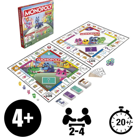 Monopoly Junior Square 2 In 1
