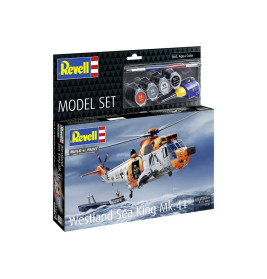 Model Set Westland Sea King Mk.41/HU.5, Revell Modellbausatz mit Basiszubehör
