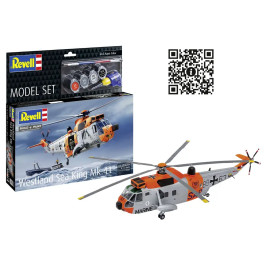 Model Set Westland Sea King Mk.41/HU.5, Revell Modellbausatz mit Basiszubehör