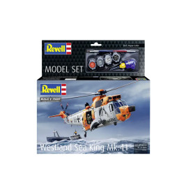 Model Set Westland Sea King Mk.41/HU.5, Revell Modellbausatz mit Basiszubehör