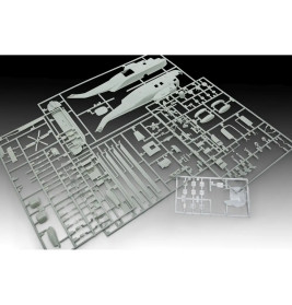 Model Set Westland Sea King Mk.41/HU.5, Revell Modellbausatz mit Basiszubehör