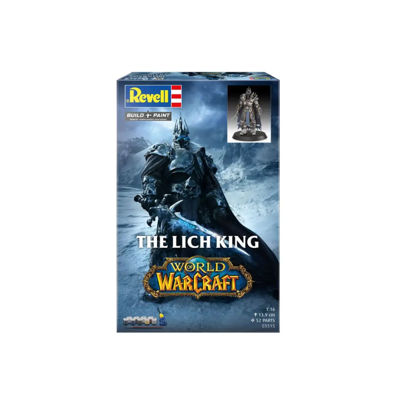 Geschenkset World of Warcraft The Lich King, Revell Modellbausatz mit Basiszubehör