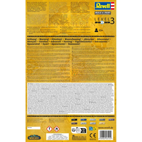 Geschenkset World of Warcraft The Lich King, Revell Modellbausatz mit Basiszubehör