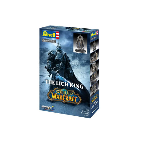 Geschenkset World of Warcraft The Lich King, Revell Modellbausatz mit Basiszubehör