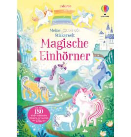 Meine glitzernde Stickerwelt: Einhörner