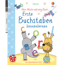 Mein Wisch-und-weg-Buch: Erste Buchstaben