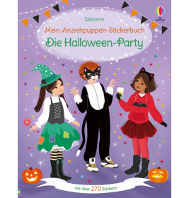 Die Halloween-Party Anzieh-Stickerbuch