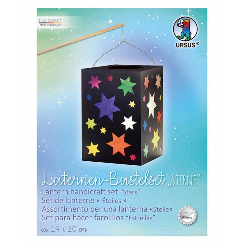 LATERNEN-BASTELSET ''STERNE''