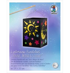 LATERNEN-BASTELSET ''SONNE, MOND & STERNE''