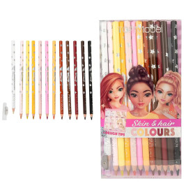 TOPModel Haut   Haar Buntstifte Set
