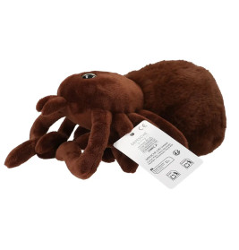 Adventure World Plüsch Spinne 20 cm braun