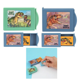 Dino World Magic Radierbox