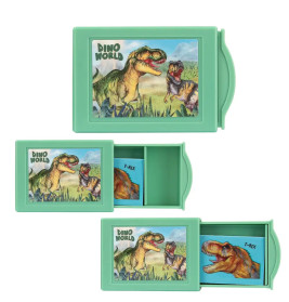 Dino World Magic Radierbox