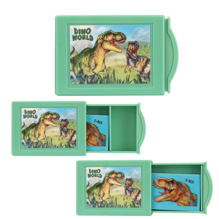 Dino World Magic Radierbox