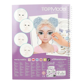 Create your TOPModel Make Up Malbuch