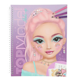 Create your TOPModel Make Up Malbuch