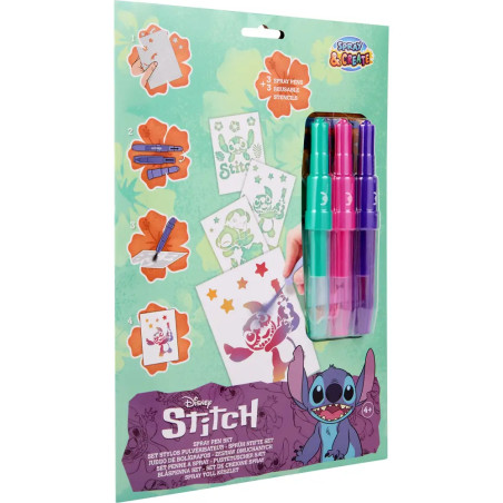 Stitch - Sprühstift-Set (3er) im A4-Umschlag