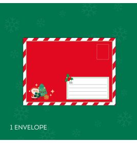 Santa Claus Letter Kit - Brief an den Weihnachtsmann