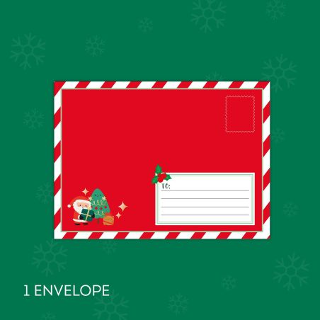 Santa Claus Letter Kit - Brief an den Weihnachtsmann