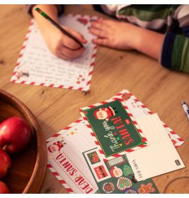 Santa Claus Letter Kit - Brief an den Weihnachtsmann