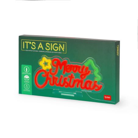 It´s a sign - LED Leuchtschrift neon - Merry Christmas