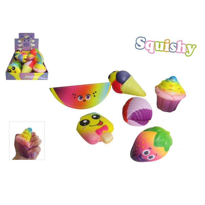 Squishy Foods 12-fach sortiert 13-17 cm