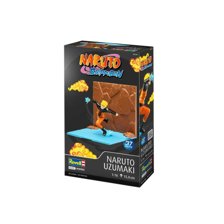 Naruto Uzumaki (Click System), Revell Bausatz zum Zusammenstecken mehrfarbig