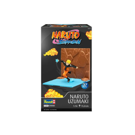 Naruto Uzumaki (Click System), Revell Bausatz zum Zusammenstecken mehrfarbig