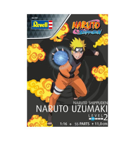 Naruto Uzumaki (Click System), Revell Bausatz zum Zusammenstecken mehrfarbig