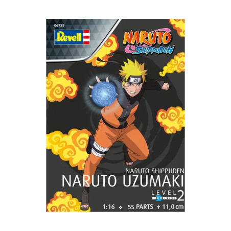 Naruto Uzumaki (Click System), Revell Bausatz zum Zusammenstecken mehrfarbig