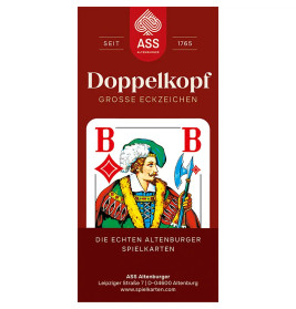 Doppelkopf große Eckzeichen französisches Bild