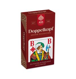 Doppelkopf große Eckzeichen französisches Bild