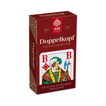 Doppelkopf große Eckzeichen französisches Bild