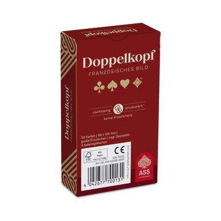 Doppelkopf große Eckzeichen französisches Bild