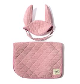 Satteldecke rosa für Hobby Hor se mit Haube