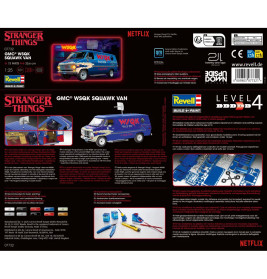 GMC® WSQK Squawk Van  Stranger Things, Revell Modellbausatz