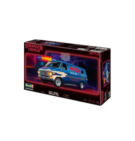 GMC® WSQK Squawk Van  Stranger Things, Revell Modellbausatz