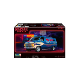 GMC® WSQK Squawk Van  Stranger Things, Revell Modellbausatz