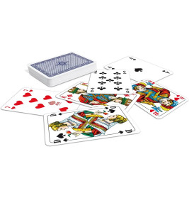 Skat, französisches Bild in Faltschachtel