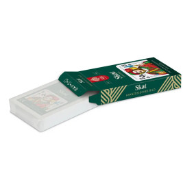 Skat, französisches Bild in Faltschachtel