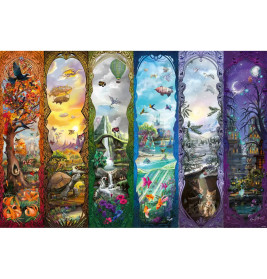 Ravensburger Puzzle 12001422 - The Six Portals - 7000 Teile Puzzle für Erwachsene und Kinder ab 14 J