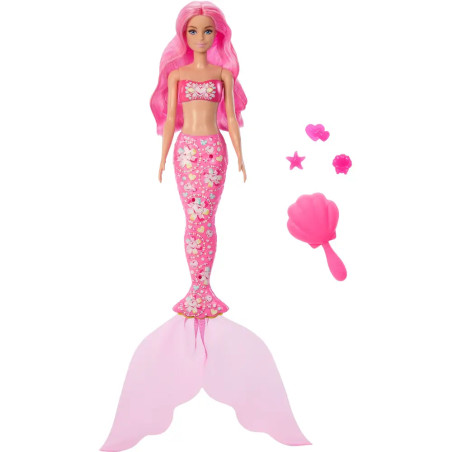 Barbie Color Reveal Meerjungfrau mit Steinchen