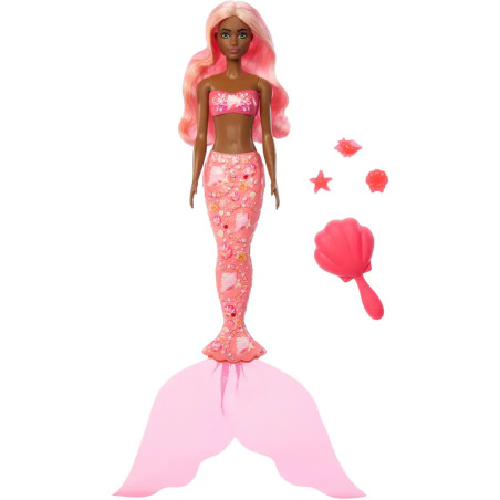 Barbie Color Reveal Meerjungfrau mit Steinchen
