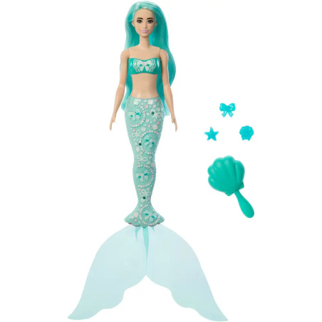 Barbie Color Reveal Meerjungfrau mit Steinchen