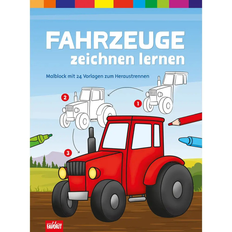 Fahrzeuge zeichnen lernen